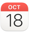 el icono de la app Calendario