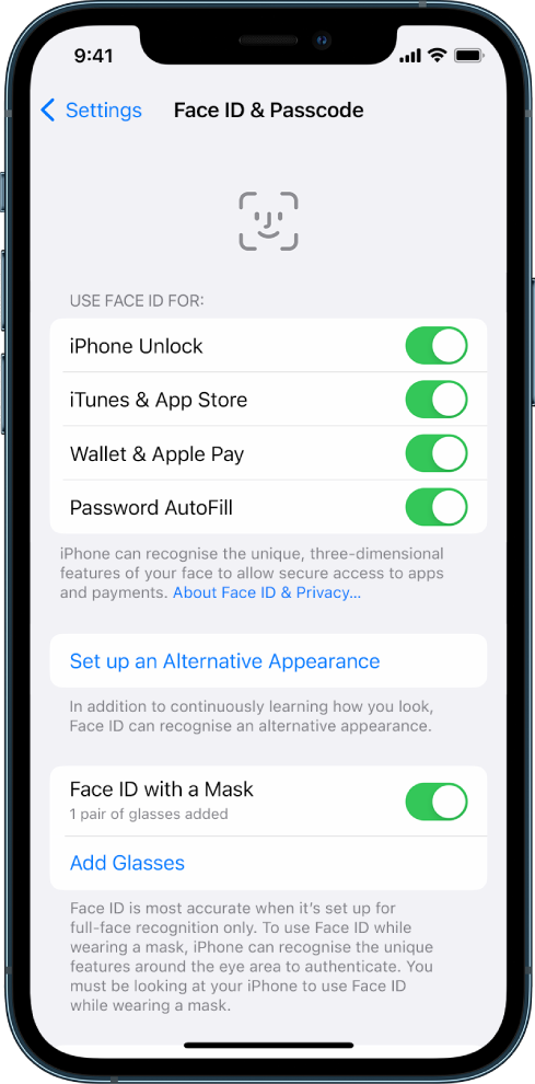 Secure your iPhone or iPad with Face ID – Apple Support (AU)