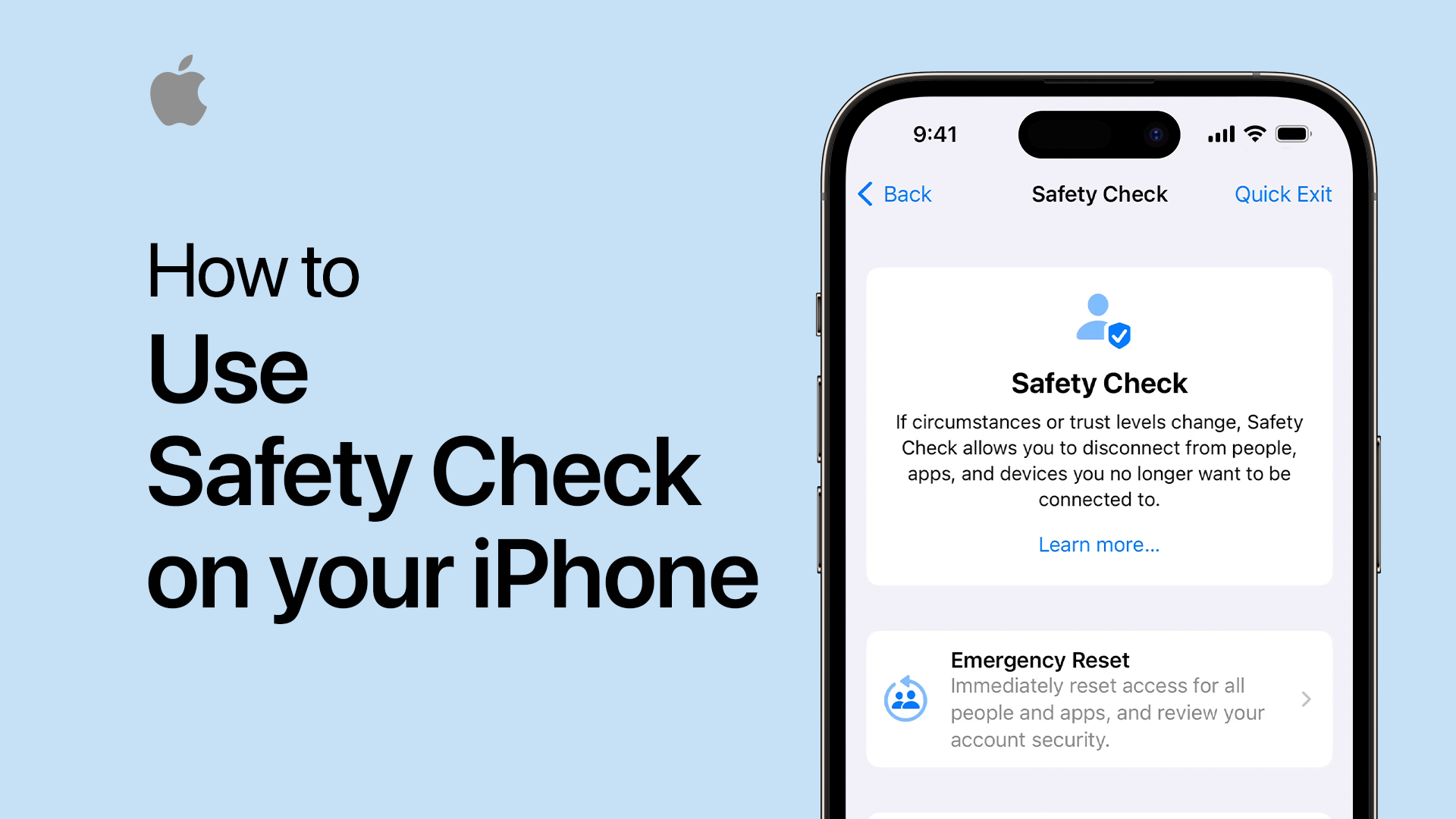 How Safety iPhone works to keep you safe Apple Support