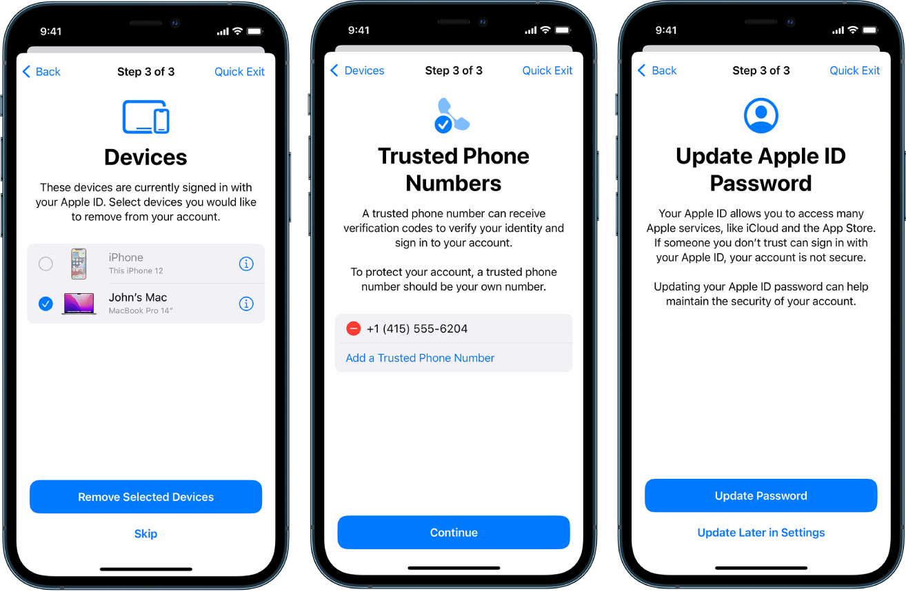 Stop sharing with people and apps with Safety Check on iPhone Apple