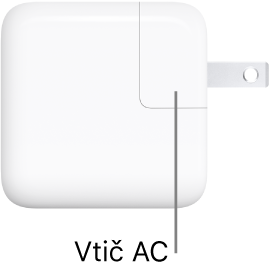 30 W napajalnik USB-C.