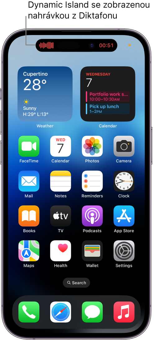 Zobrazení Aktivit Na IPhonu Na Panelu Dynamic Island - Podpora Apple (CZ)