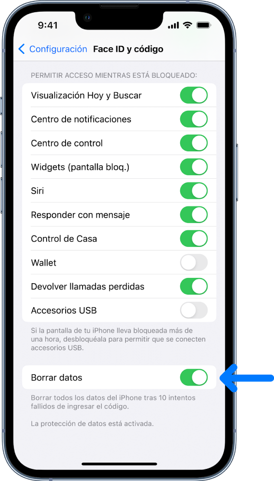 Configurar un código en el iPhone Soporte técnico de Apple (MX)
