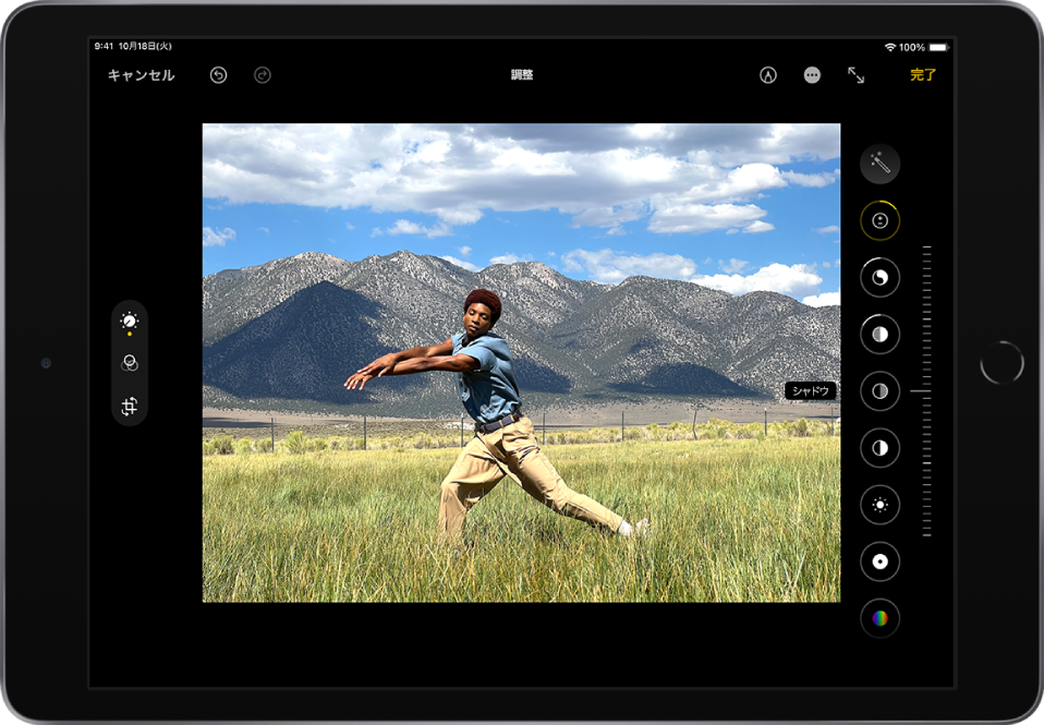 iPadで写真やビデオを編集する - Apple サポート (日本)