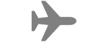 Het statussymbool voor de vliegtuigmodus.