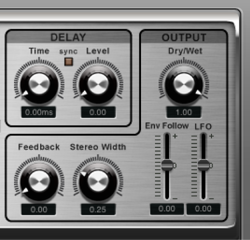 The Ringshifter Output controls.