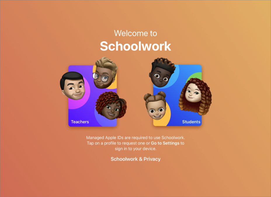 Request A Teacher Account In Schoolwork - Apple Support