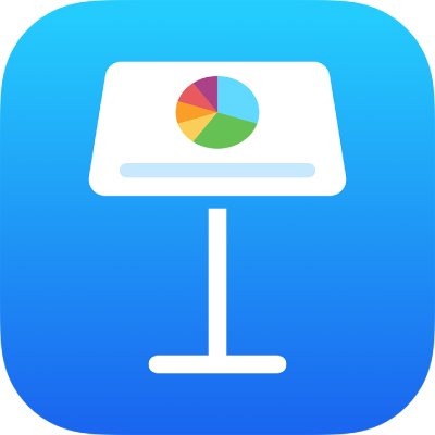 El icono de la app Keynote