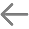 símbolo de la tecla Flecha Izquierda