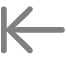 Symbole Tabulation à gauche