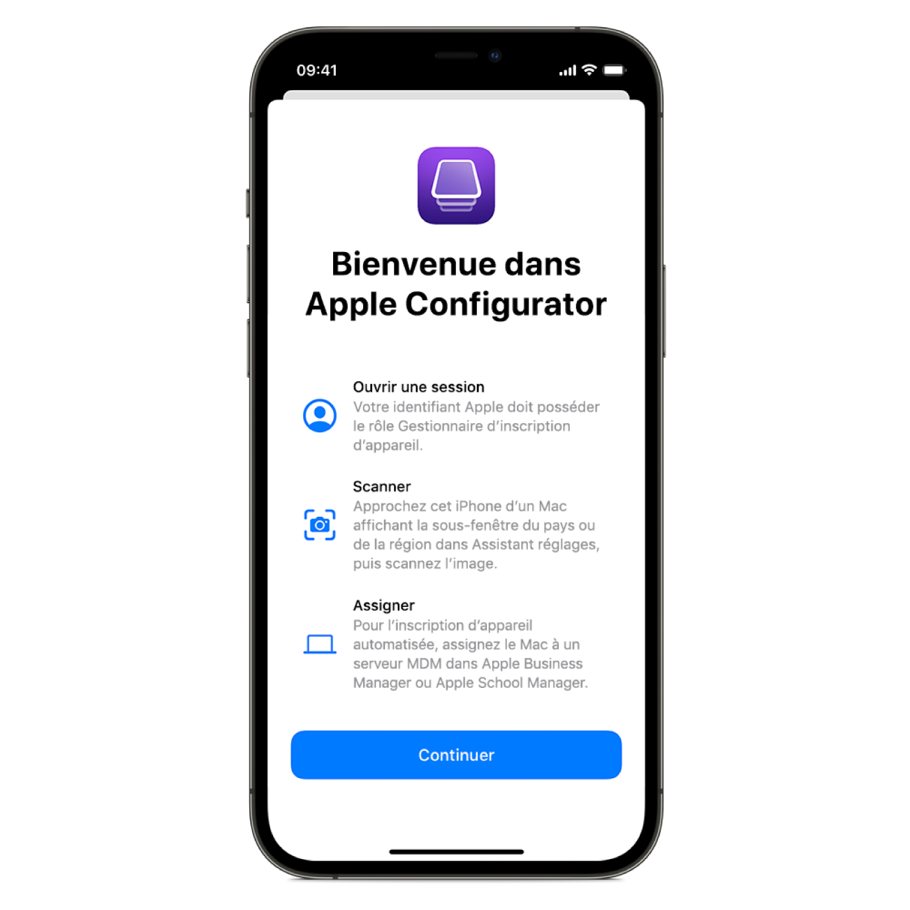 Guide D’utilisation D’apple Configurator Assistance Apple Fr