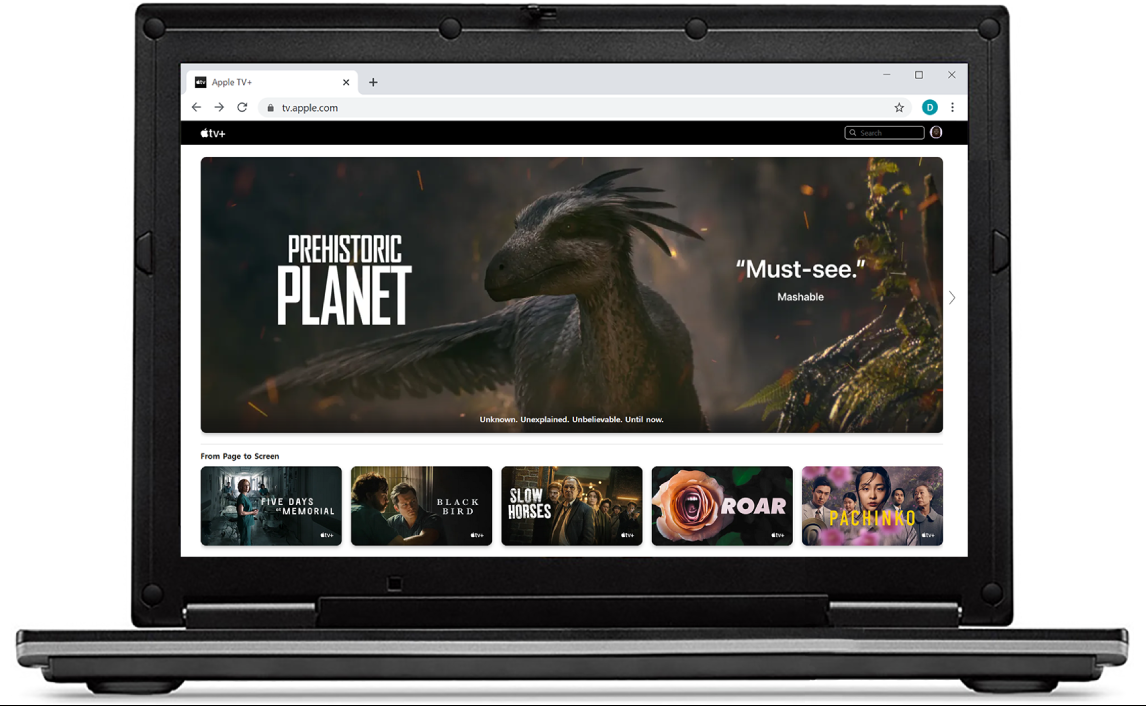 Komputer dengan browser web