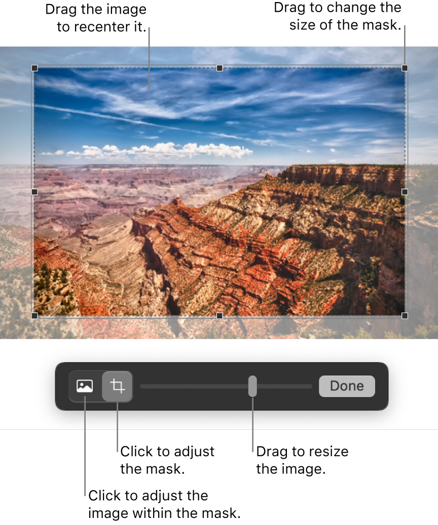 Edit an image in Pages on Mac - Apple Support