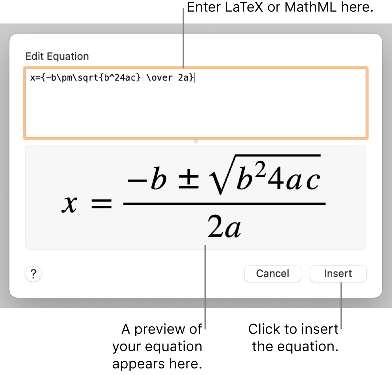 temper Postcard Accidentally Add mathematical equations in Pages on Mac - Apple Support