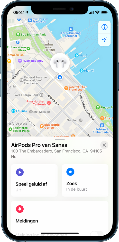 Geleidbaarheid heks bedriegen AirPods zoeken in Zoek mijn - Apple Support (NL)