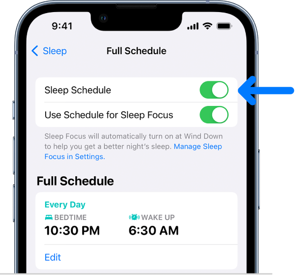 Turn off alarms and delete sleep schedules in Health on iPhone Apple Support