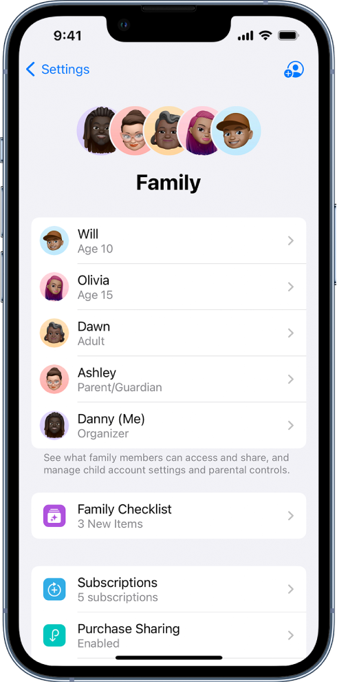 Set Up Family Sharing On IPhone Apple Support