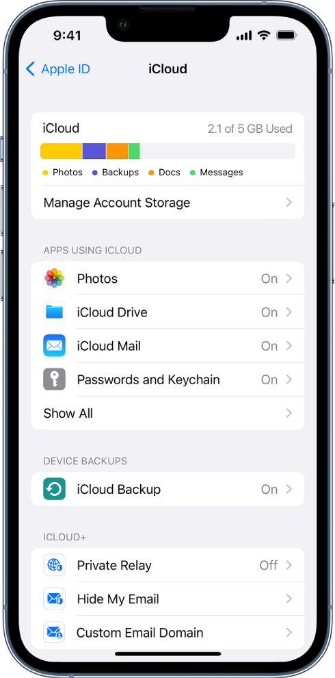 Menggunakan ICloud Di IPhone - Apple Support (ID)