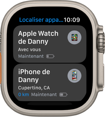 Localiser Des Appareils égarés Avec L’Apple Watch Ultra - Assistance Apple