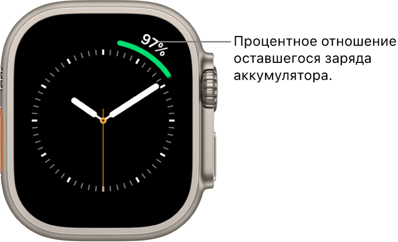 как найти apple watch если села батарейка