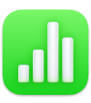 symbolet for appen Numbers