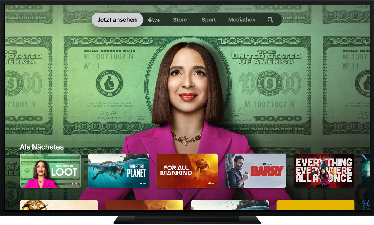 Ein Apple TV+ in der Apple&nbsp;TV&nbsp;App