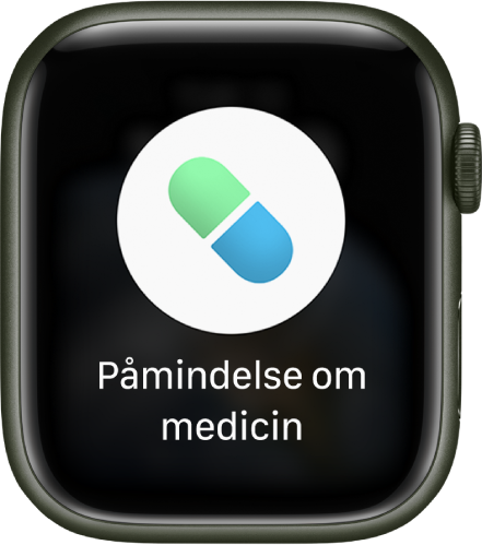 En påmindelse om medicin.