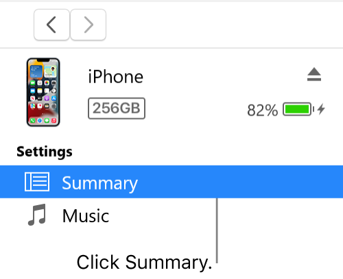 itunes reset iphone 11