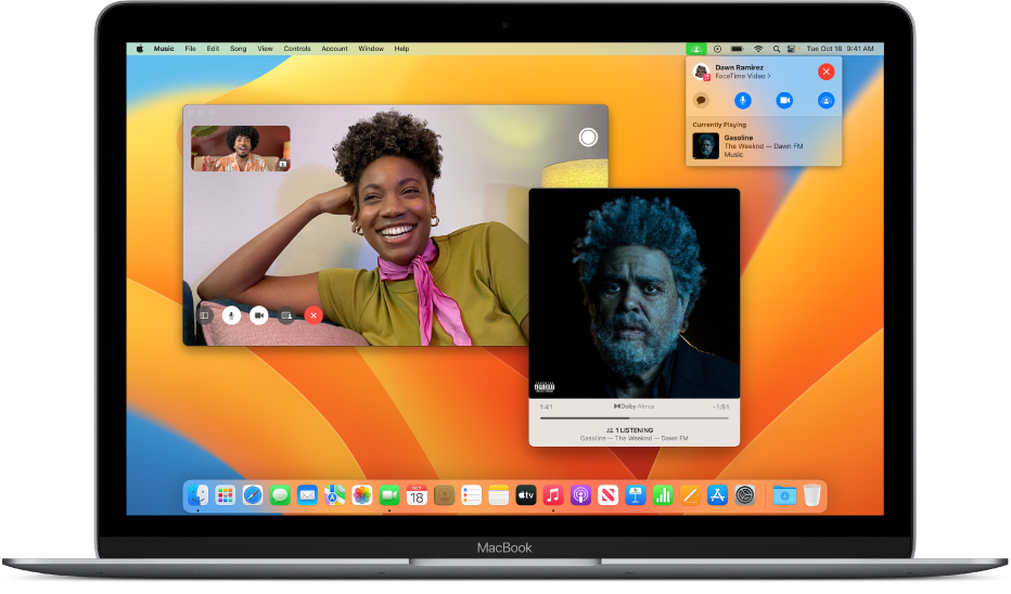 facetime on mac desktop