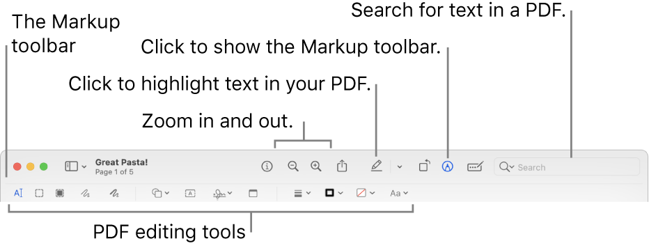 Annotate a PDF in Preview on Mac - Apple Support