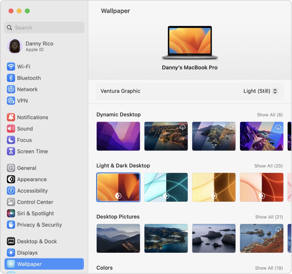 Customise the desktop picture on your Mac - Apple Support (IN)