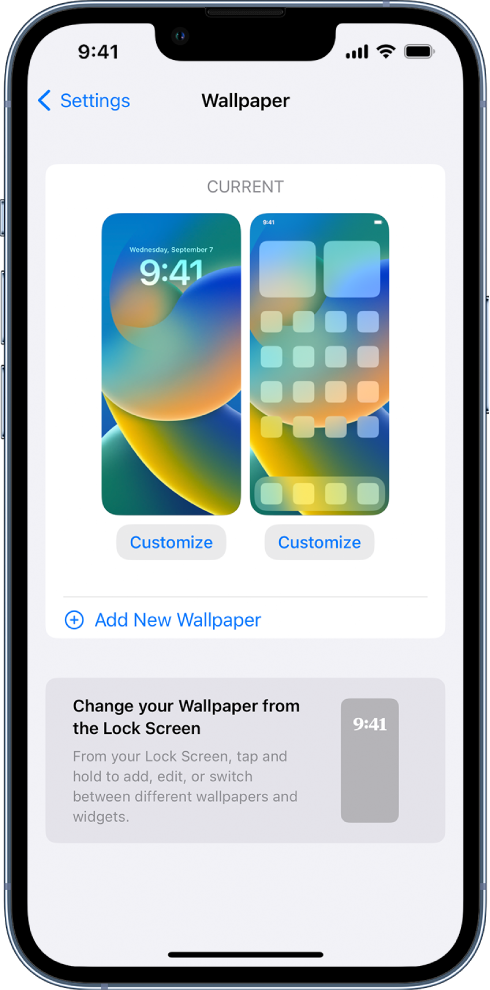 Change wallpaper on iPhone - Thay đổi hình nền trên iPhone: Bạn muốn làm mới và cá nhân hóa màn hình điện thoại của mình? Hãy tìm hiểu cách thay đổi hình nền trên iPhone chỉ với vài cú chạm. Hình ảnh minh họa sẽ giúp bạn dễ dàng làm việc này. Hãy khám phá những bức ảnh nền độc đáo để cho chiếc điện thoại của bạn thêm phần nổi bật.