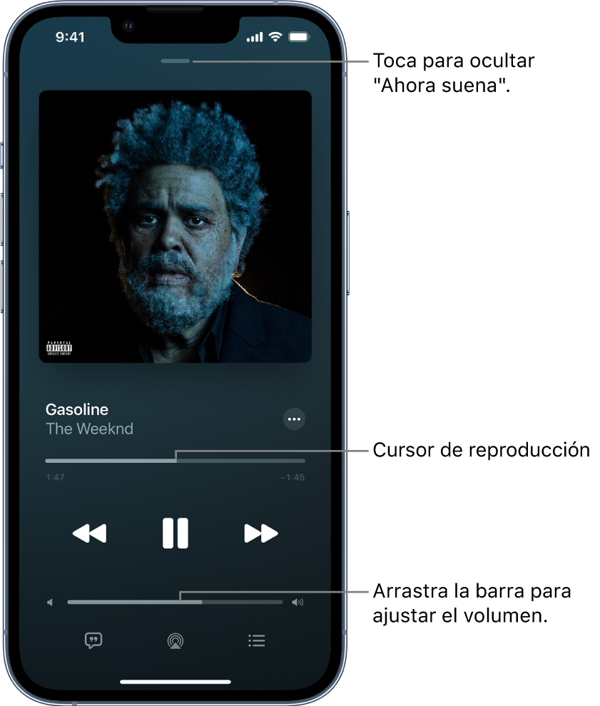 raro Pacífico Contiene Reproducir música en el iPhone - Soporte técnico de Apple (MX)