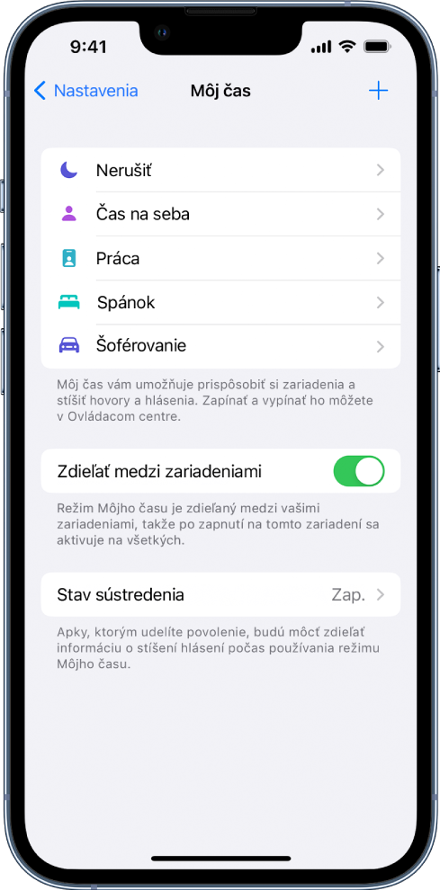 Používanie iPhonu pri každodenných činnostiach - Apple Support (SK)