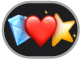 knappen Emoji-stickere