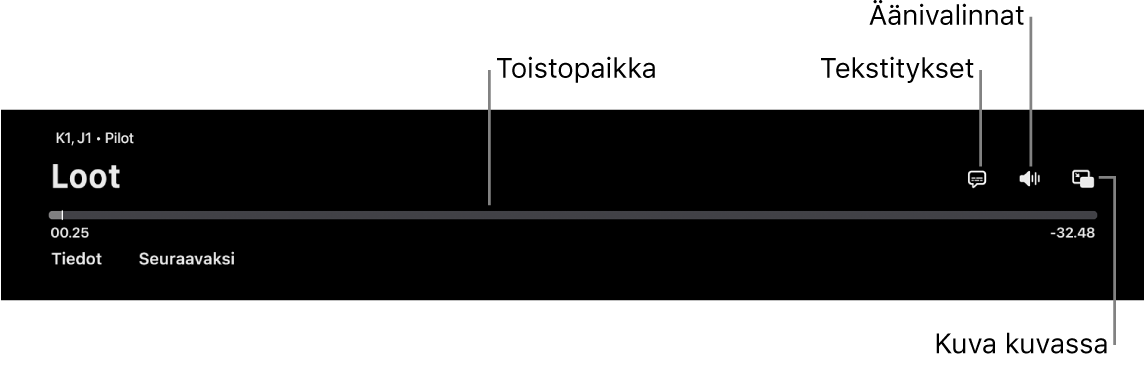 Toistosäätimet