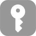 O ícone de Chaves do iCloud.