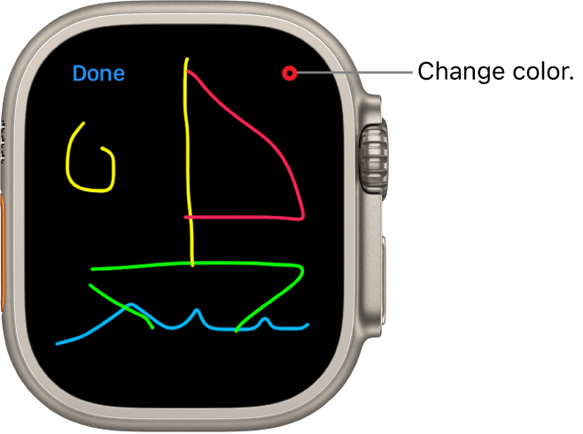 Smart watch with time and weather hand drawn outline doodle icon. Digital  gadget, smart watch apps concept. Vector sketch illustration for print,  web, mobile and infographics on white background. Stock Vector |