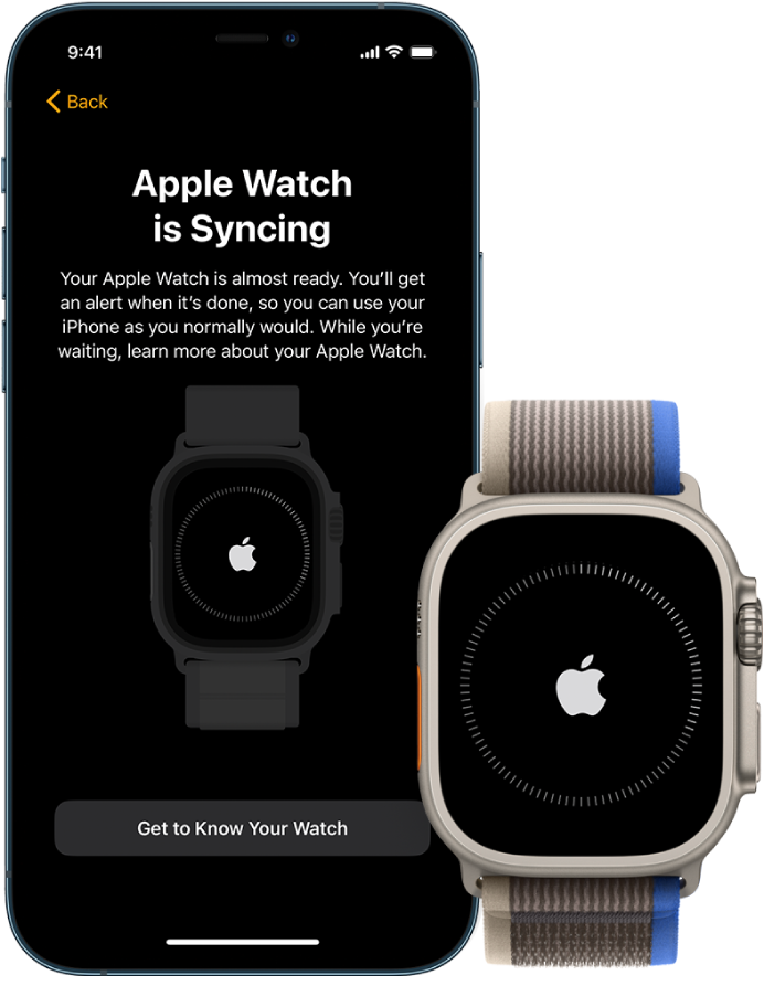 Set up and pair your Apple Watch Ultra with iPhone - Apple Support