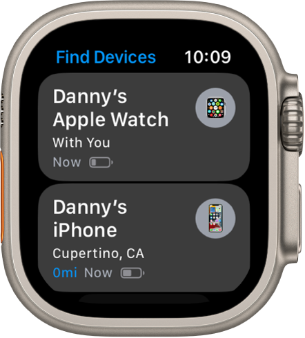 find my iphone apple watch