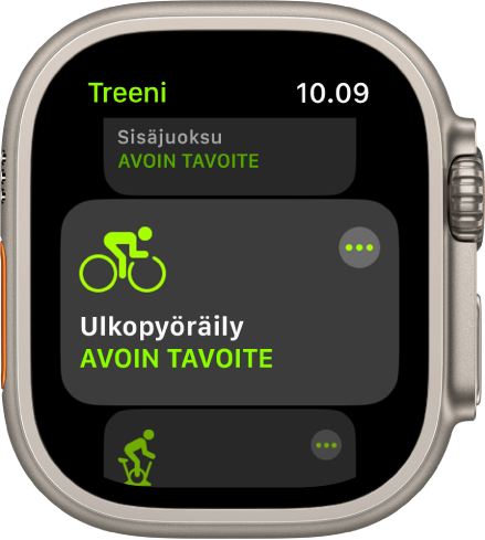Treenin aloittaminen Apple Watch Ultraissa - Apple-tuki (FI)