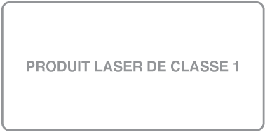 symbole de produit laser de classe 1
