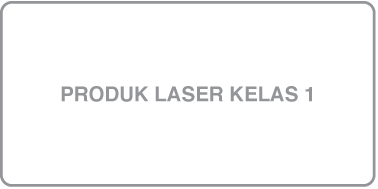 simbol Produk Laser Kelas 1