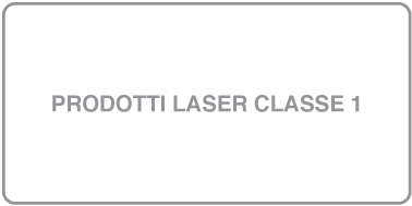 Simbolo del prodotto laser di Classe 1