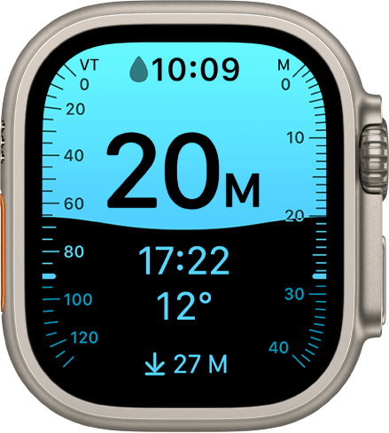 functie Activeren solo De temperatuur, duur en diepte onder water meten op de Apple Watch Ultra -  Apple Support (BE)