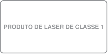 símbolo de produto Laser de Classe 1
