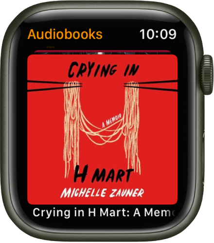 The cover art for an audiobook.