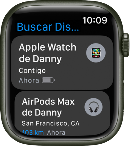 Dictado Injusticia abajo Encontrar dispositivos extraviados con el Apple Watch - Soporte técnico de  Apple (US)