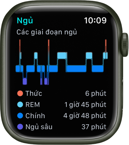 Theo dõi giấc ngủ của bạn bằng Apple Watch