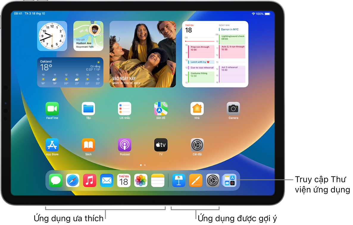 Apple (VN) đem đến cho bạn tính năng thay đổi hình nền ứng dụng trên iPad để tạo nên không gian làm việc và giải trí độc đáo. Khám phá ngay nhiều lựa chọn từ những bức hình tuyệt đẹp đến những bộ sưu tập đầy màu sắc để trang trí cho thiết bị của bạn.